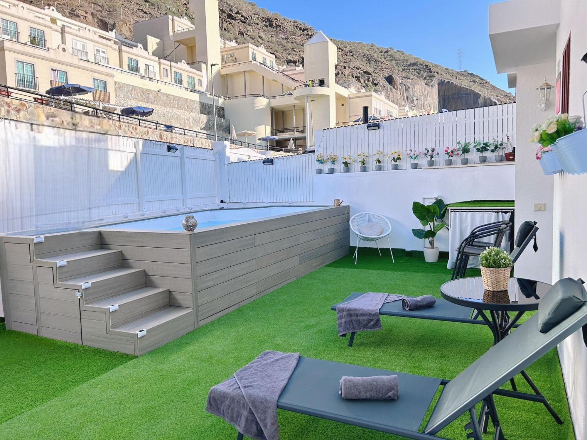 Big Villa Puerto Rico With Heated Saltwater Jacuzzi Pool & Bbq & Private Parking ภายนอก รูปภาพ